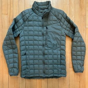 Men's Burton [ak] BK Lite Down Jacket - Light Green, Size Medium